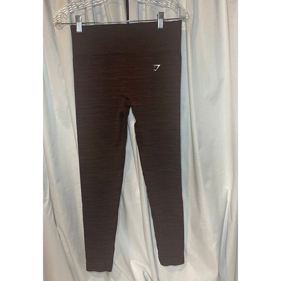 Gym Shark Womans Large Leggings-Brown - Picture 1 of 5